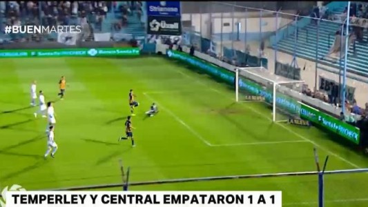 Temperley y Central empataron 1 a 1