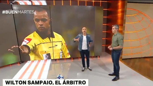 Wilton Sampaio sería el árbitro del partido Perú vs. Argentina