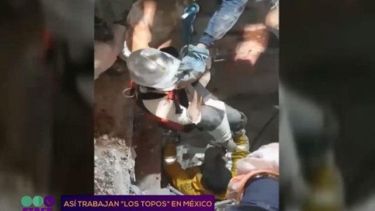 Los impresionantes rescates que ya hicieron "Los Topos"