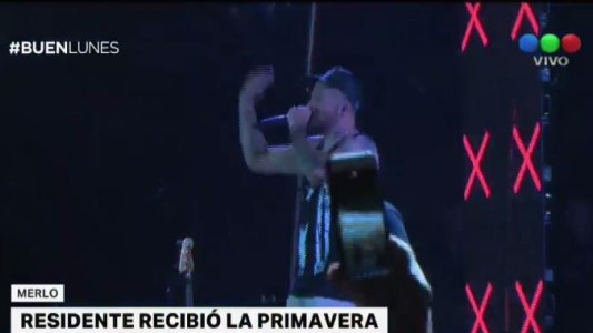 Residente recibió la primavera