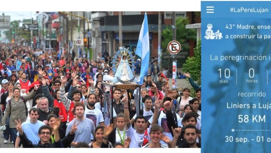 Lanzan una aplicación con datos útiles para la 43 peregrinación a Luján