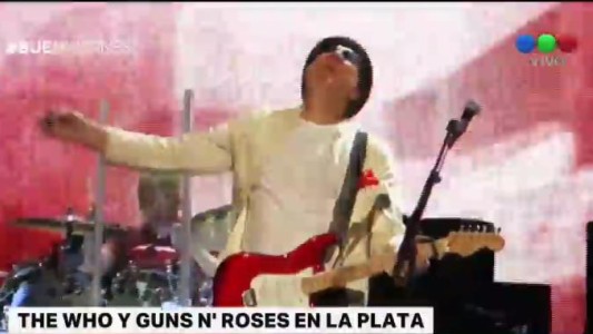 The Who y los Guns N' Roses, este domingo en La Plata