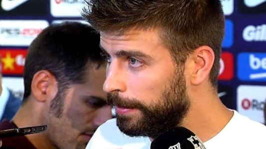 Piqué habló del conflicto en Cataluña y se quebró: "Los catalanes no somos los malos"