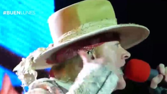 Maratónica noche de rock con Guns N' Roses en La Plata