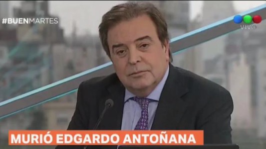 Murió el periodista Edgardo Antoñana