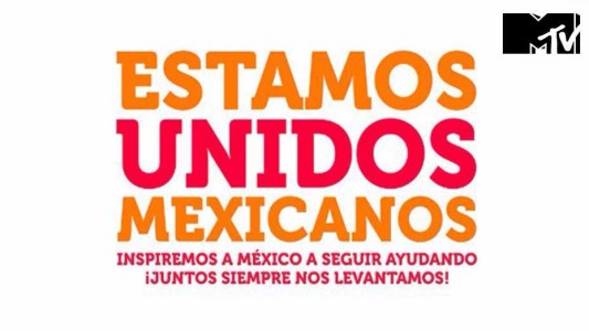 MTV y VH1 transmitirán en vivo el gran concierto #EstamosUnidosMexicanos