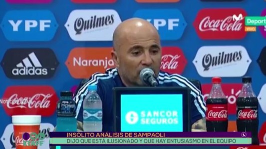 Insólito análisis de Sampaoli: "Hay entusiasmo en el equipo"