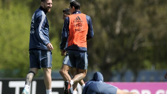 Argentina ya se entrena y solo piensa en ganarle a Ecuador