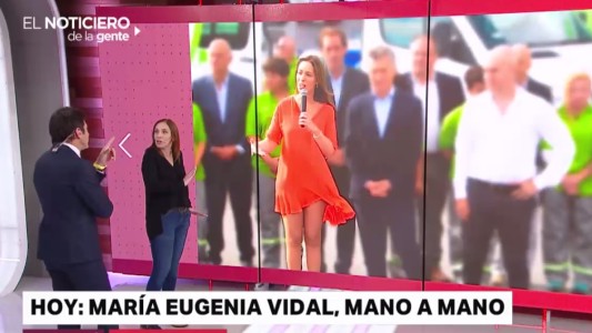 "Ping pong" con María Eugenia Vidal