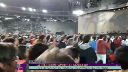 Messi, telonero de U2