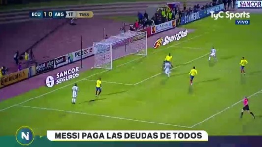 Messi paga las deudas de todos