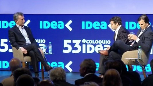 Macri en el coloquio de IDEA: "Los jueces tienen que ser amigos de la ley, no de los políticos"