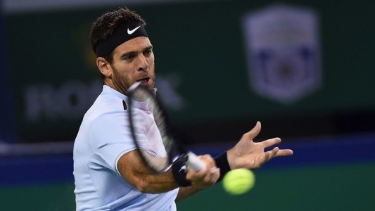 Del Potro perdió con Federer en China