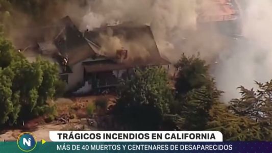 Arde California: 38 muertos