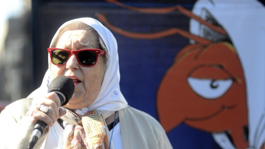 Bonafini, sobre Santiago Maldonado: "No hay que votar por ellos, no tiene que haber un muerto más"