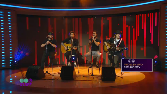 Piso 21 se presentó en Staff