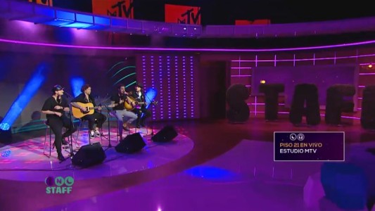 "Déjala que vuelva", de Piso 21 en Estudio MTV