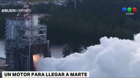 Probaron un propulsor que llevará seres humanos a Marte