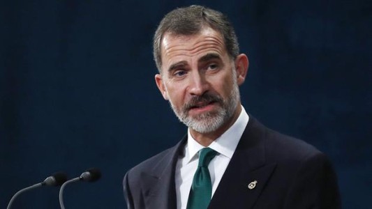 Duro mensaje del rey de España: "La secesión de Cataluña es inaceptable"