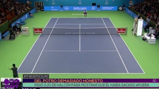 Del Potro honesto