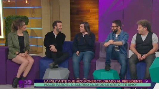 La militante que hizo sonrojar al Presidente