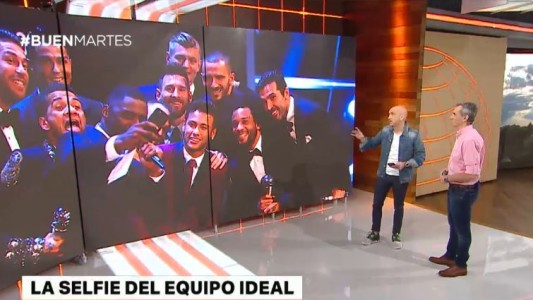 La selfie del equipo ideal
