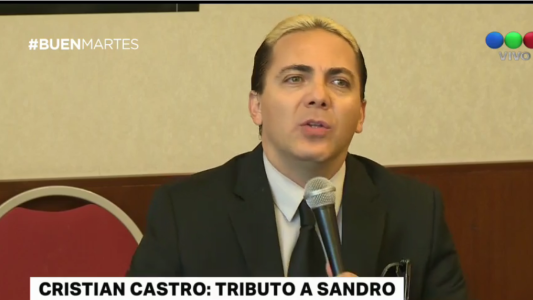 Cristian Castro hará un tributo a Sandro