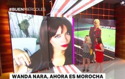 ¿Wanda Nara ahora es morocha?
