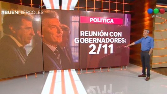 Macri recibe a los gobernadores el 2 de noviembre