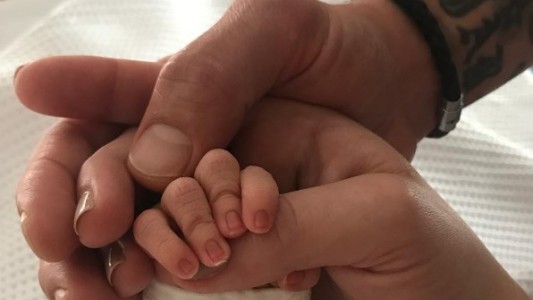 El emotivo video de Agustina Kämpfer junto a su bebé Juan, a días de ser mamá