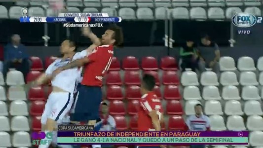Triunfazo de Independiente en Paraguay