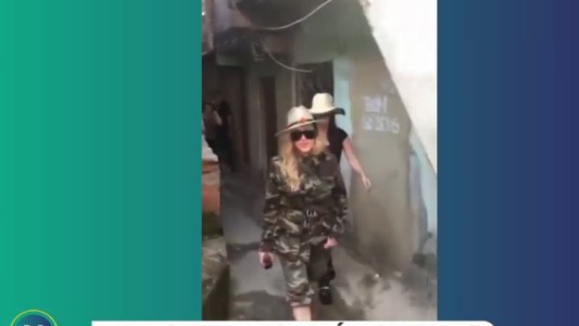 Madonna, de paseo por Río de Janeiro