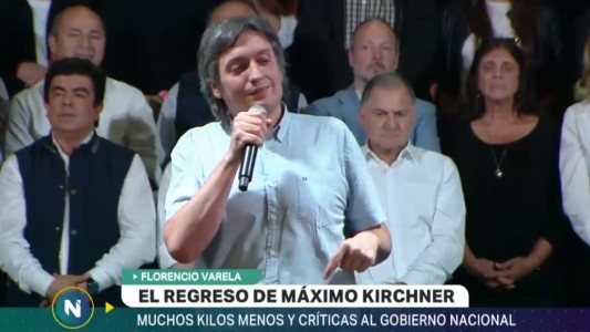 Máximo Kirchner recordó a Néstor y criticó al Gobierno: "Le están tomando el pelo a la gente"