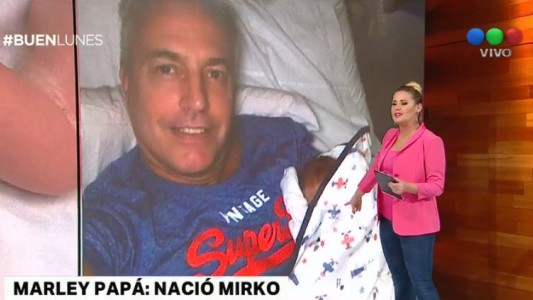 Nació Mirko, el hijo de Marley: el relato de cómo fue el parto