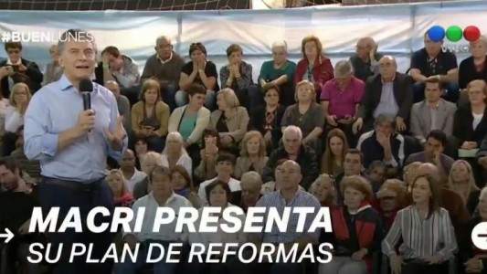 Macri presentará mañana su plan de reformas