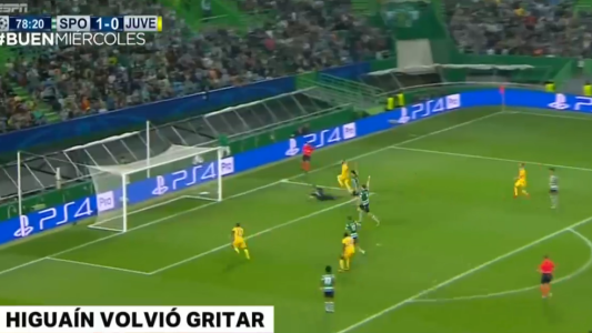 Higuaín volvió a gritar