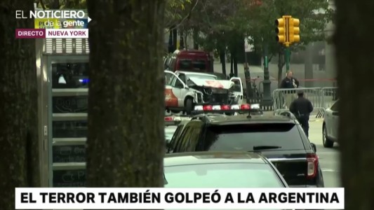 El lugar del atentado en Nueva York, el día después