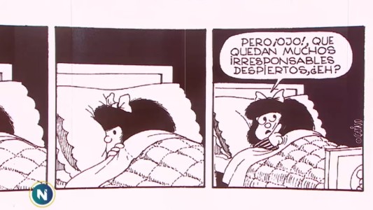 La columna de Mafalda: el mundo sigue girando