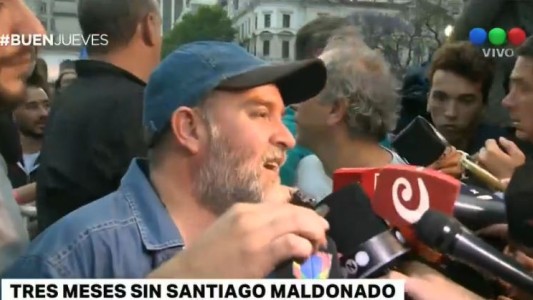 Sergio Maldonado pidió justicia por Santiago y acusó a quienes "entorpecieron" la investigación
