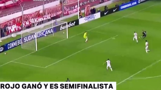 Independiente volvió a ganarle a Nacional y está en semifinal de la Copa Sudamericana