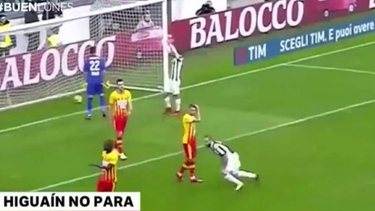 Pipita Higuaín volvió a gritar