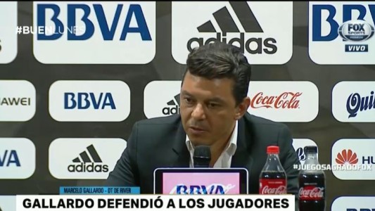 Gallardo: "Perdimos la Copa porque la jugamos"