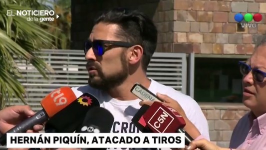 Balearon al bailarín Hernán Piquín y tocó la bocina para que lo ayuden