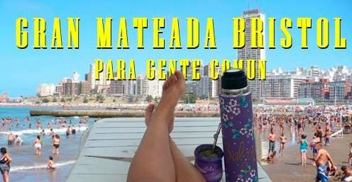 La "gran mateada en la Bristol", un evento viralizado que espera un aluvión de turistas en Mar del Plata