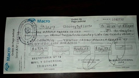 Un joven encontró un cheque y logró devolverlo por un posteo de Facebook