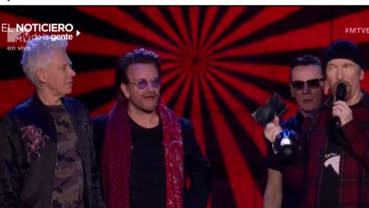 U2, ícono global en los MTV EMA 2017