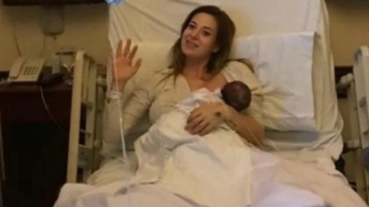 La silueta de Jésica Cirio a una semana del nacimiento de su hija Chloe