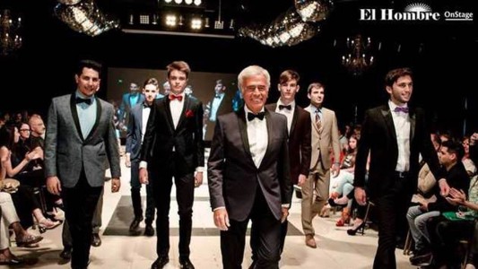 De la Sota, modelo de su propia marca de ropa