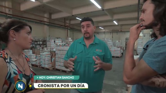 Cronista por un día: Christian Sancho visita una fábrica recuperada