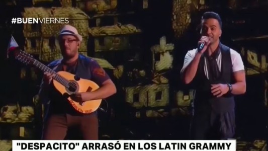 "Despacito", la gran ganadora en la noche de los Latin Grammy